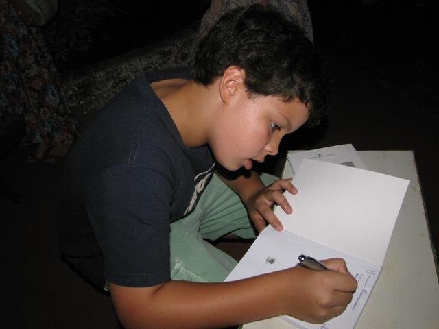 Noite de autógrafos 2012