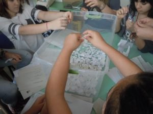 Realizando a reciclagem de papel