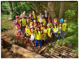 O 3° ano fez uma interessante visita guiada, percorrendo o caminho das Águas do Ribeirão das Pedras.