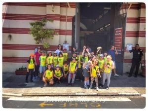 O 4o ano passeou, nos trabalhos feitos na escola