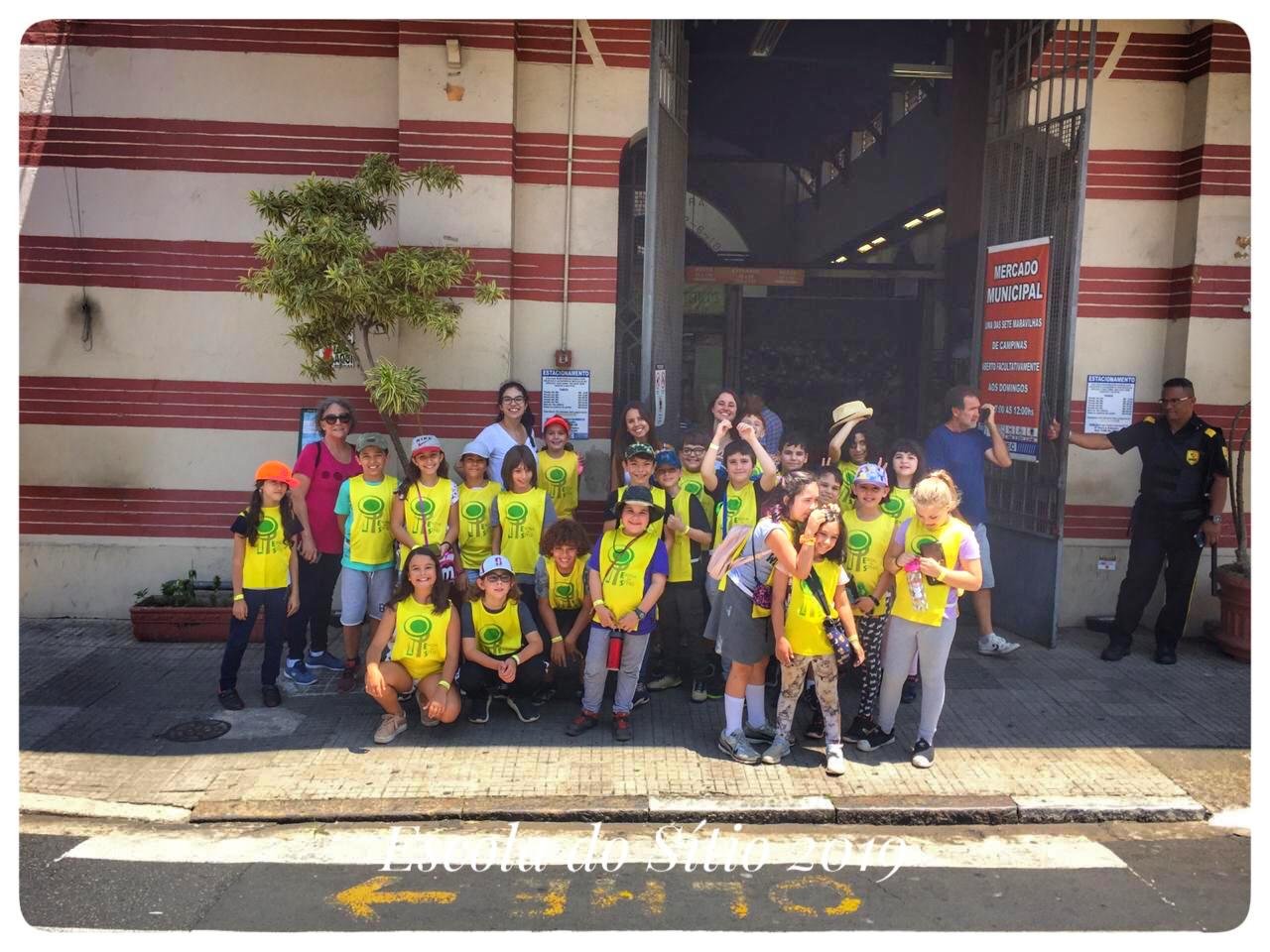 O 4o ano passeou, nos trabalhos feitos na escola