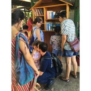 Sitioteca foi para a praça