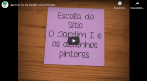 Dedinhos pintores, fazedores de arte