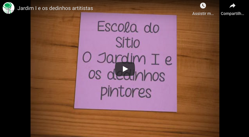 Dedinhos pintores, fazedores de arte