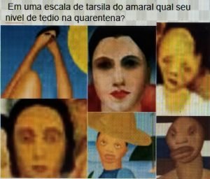Uma estratégia encontrada nas aulas de Arte do 8º ano