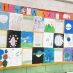 A leitura coletiva do livro "ei tem alguem ai"