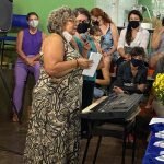 Ontem foi noite de celebração na Escola do Sítio