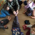 A turma do Maternal I e suas experiências disparadoras.